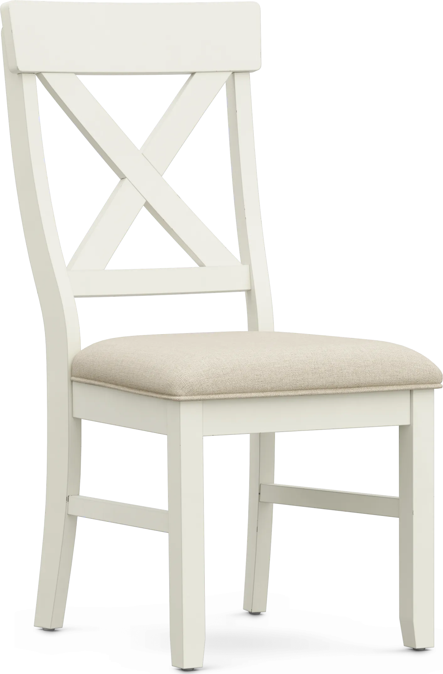 Spring Cottage White 5 Pc Round Drop Leaf Dining Room - Image 10
