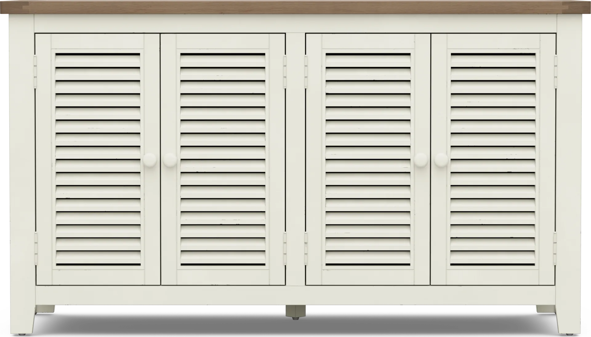 Spring Cottage White Server - Image 1