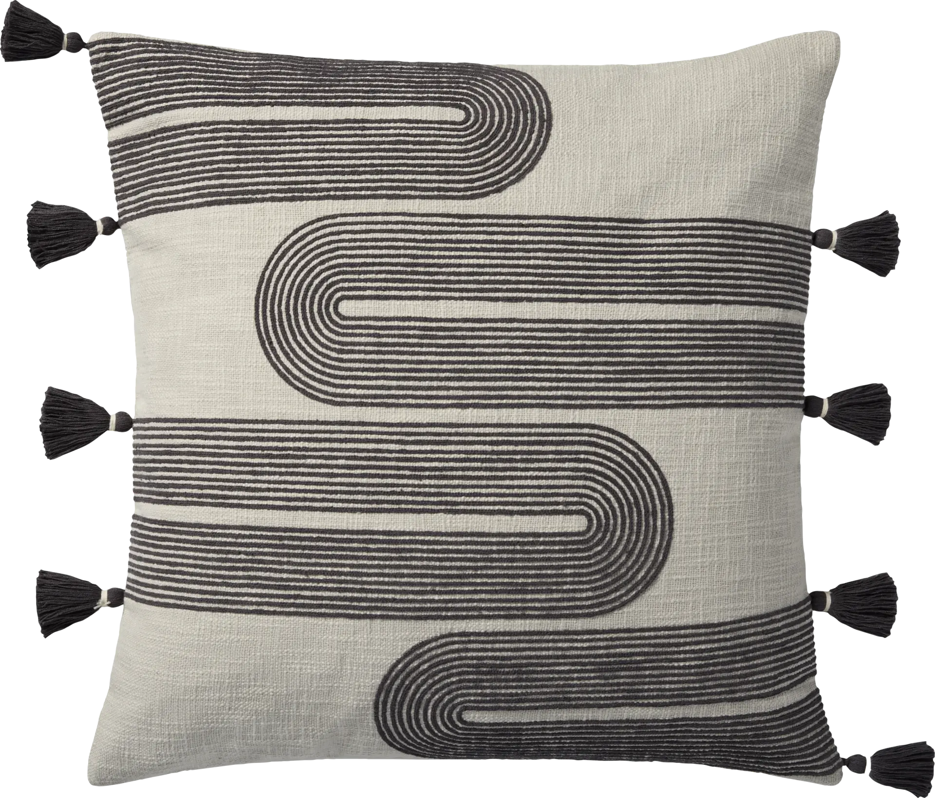 Boheme Black Accent Pillow