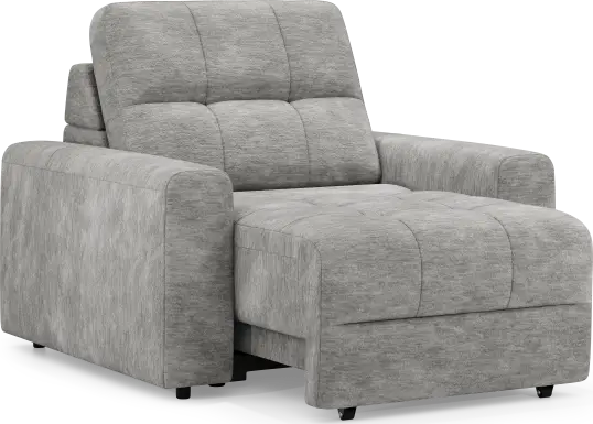 Meriwether Gray Power Slider Chair
