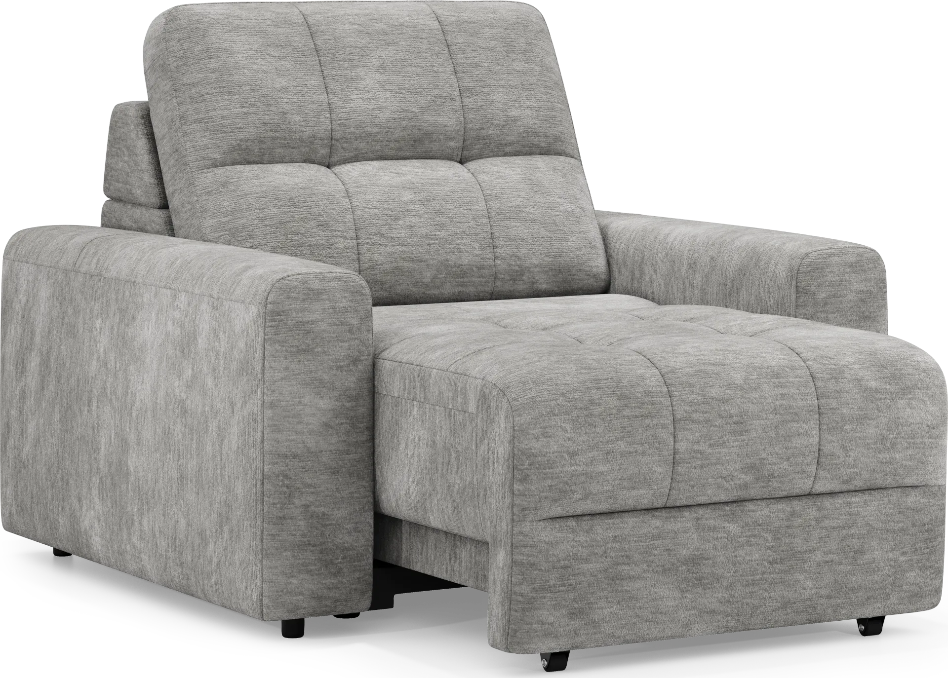 Meriwether Gray Power Slider Chair - Image 1