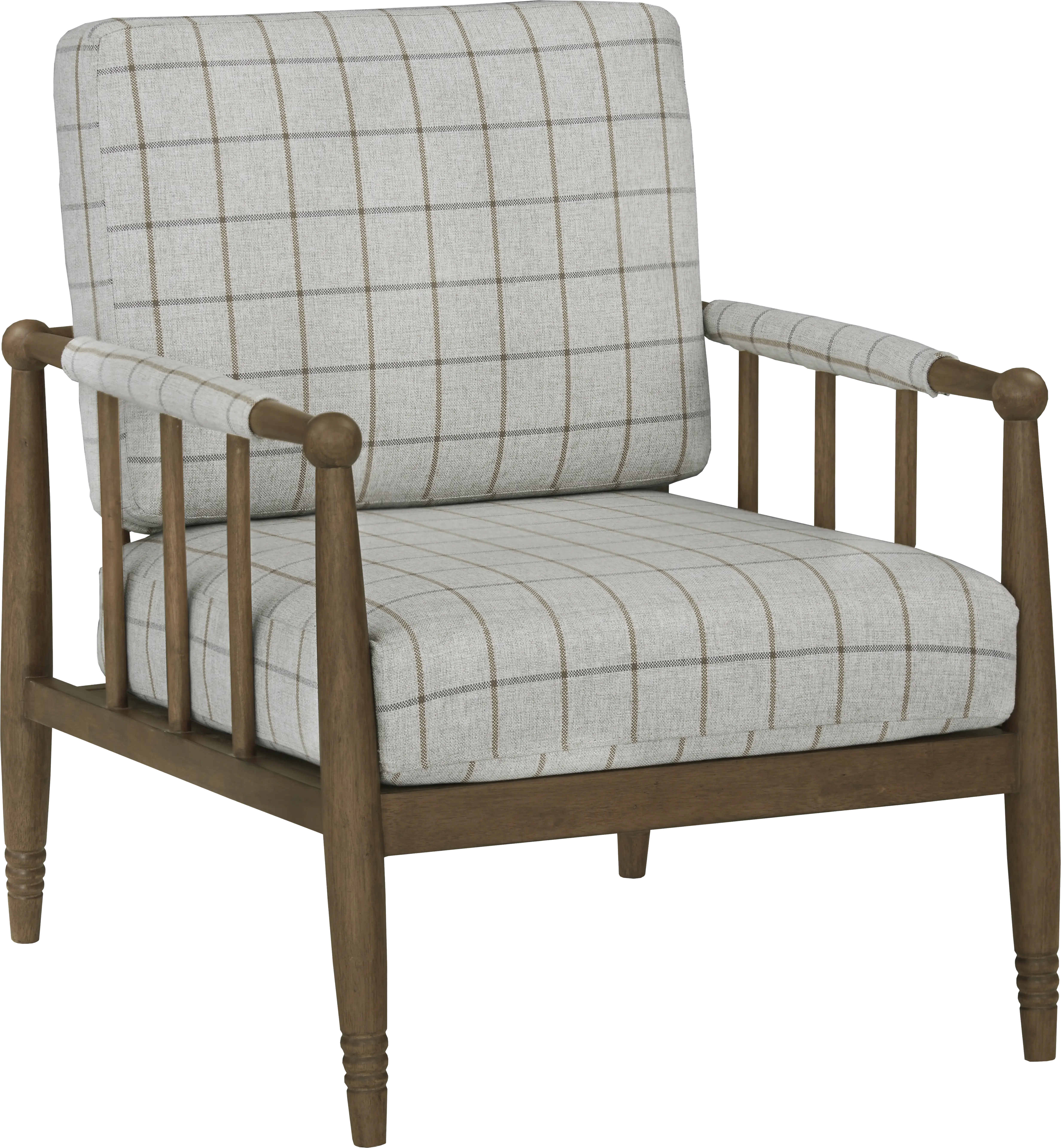 Frankfurt Caramel Accent Chair - Thumbnail - Image 1