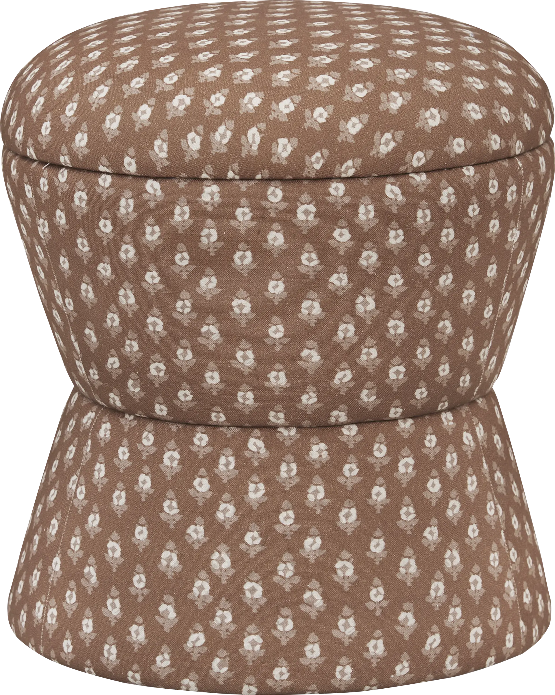 Louis Coral Accent Ottoman