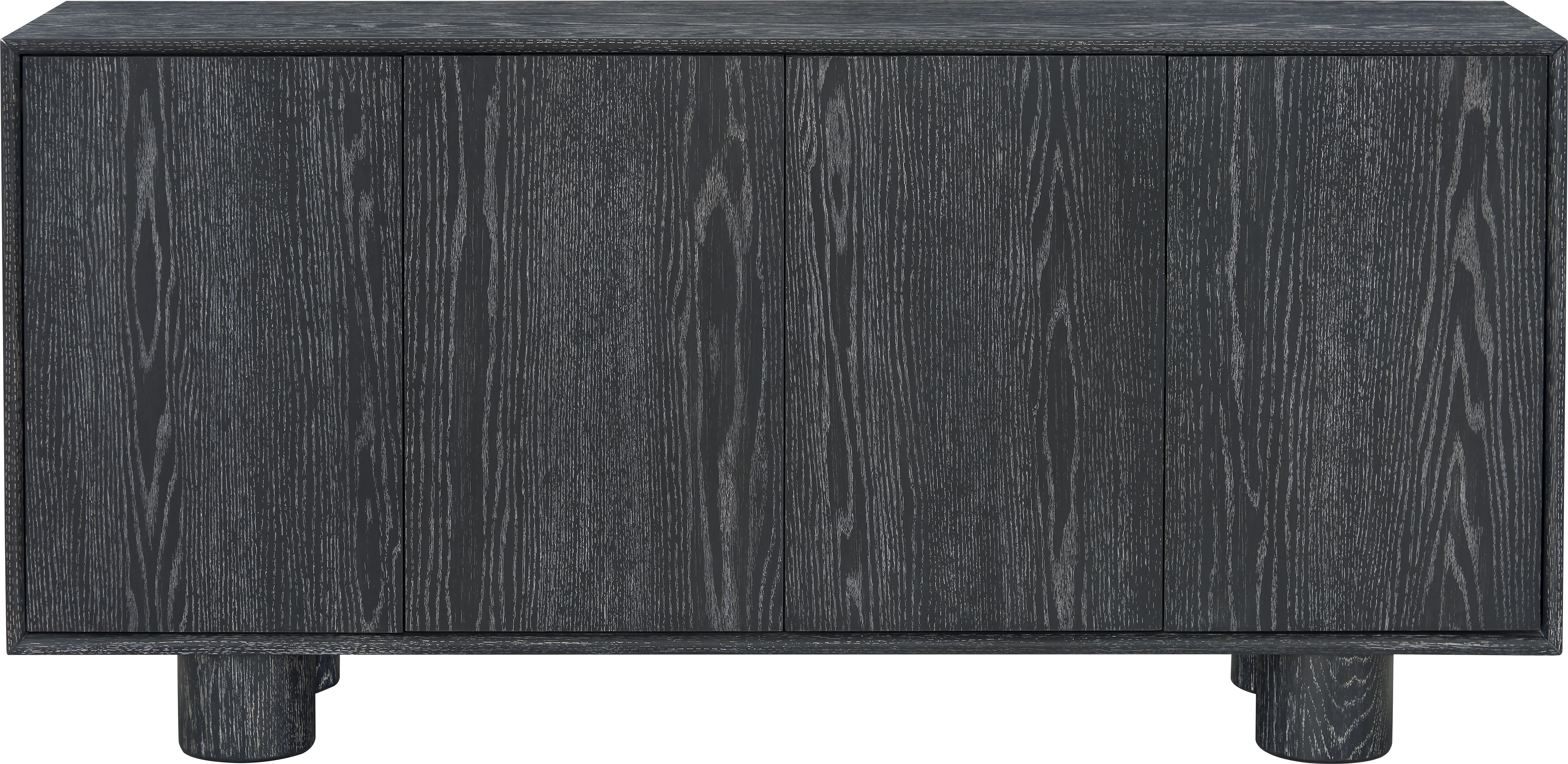 Julius Black Accent Cabinet - Thumbnail - Image 1