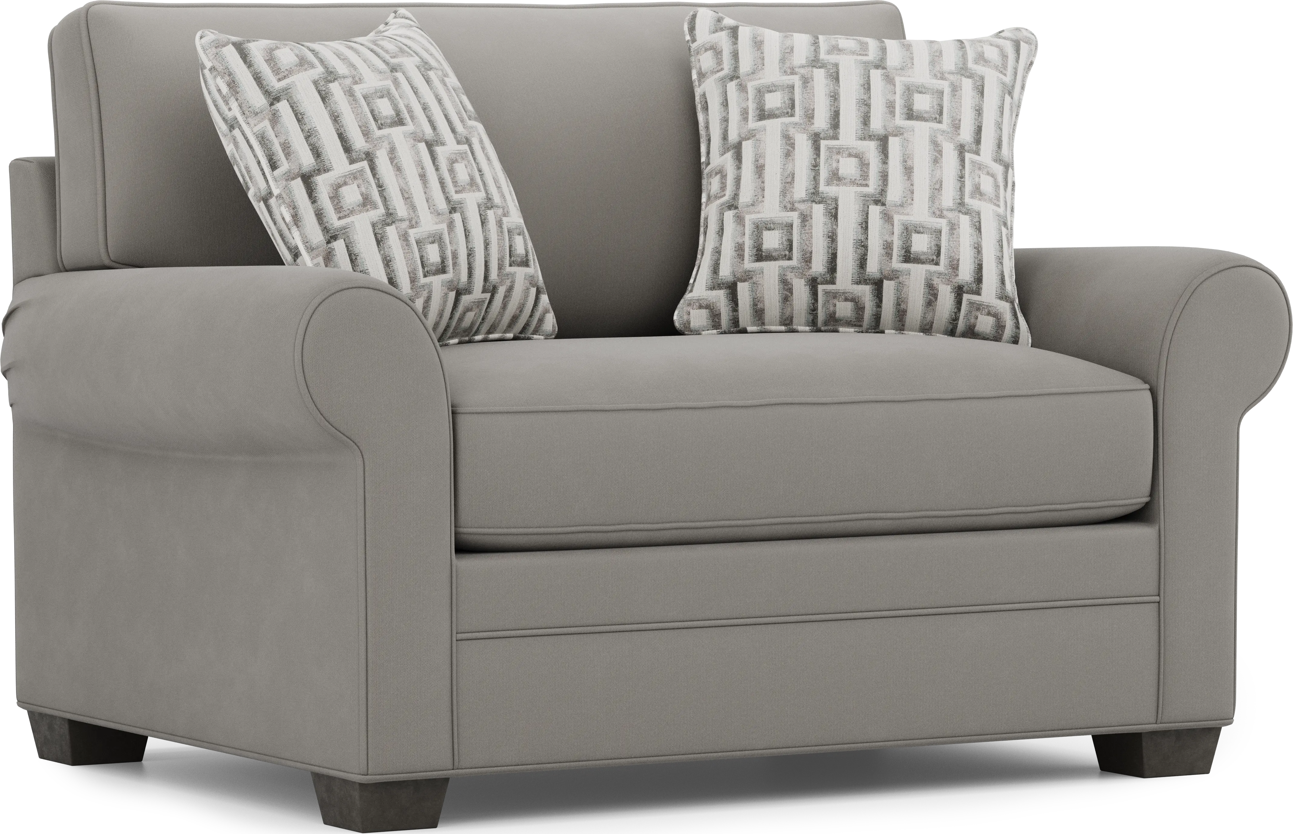 Bellingham Steel Microfiber Chair - Thumbnail - Image 1