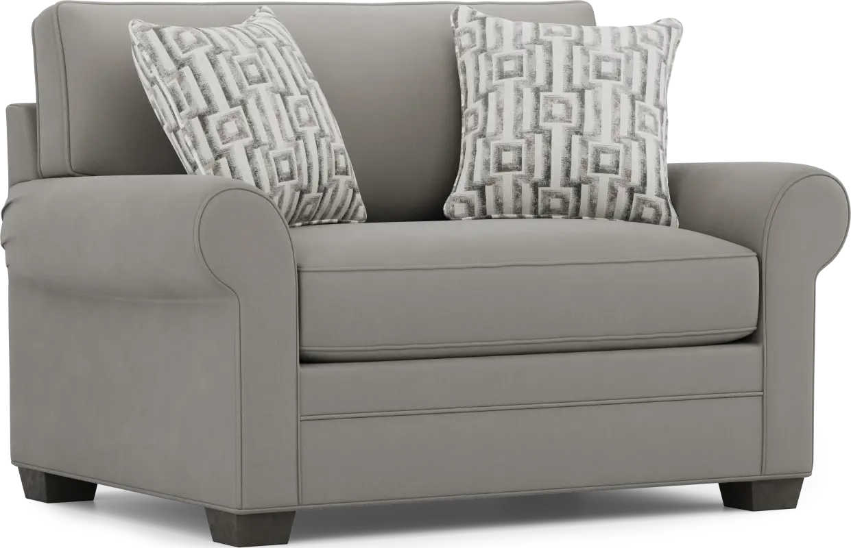 Bellingham Steel Microfiber Gel Foam Sleeper Chair