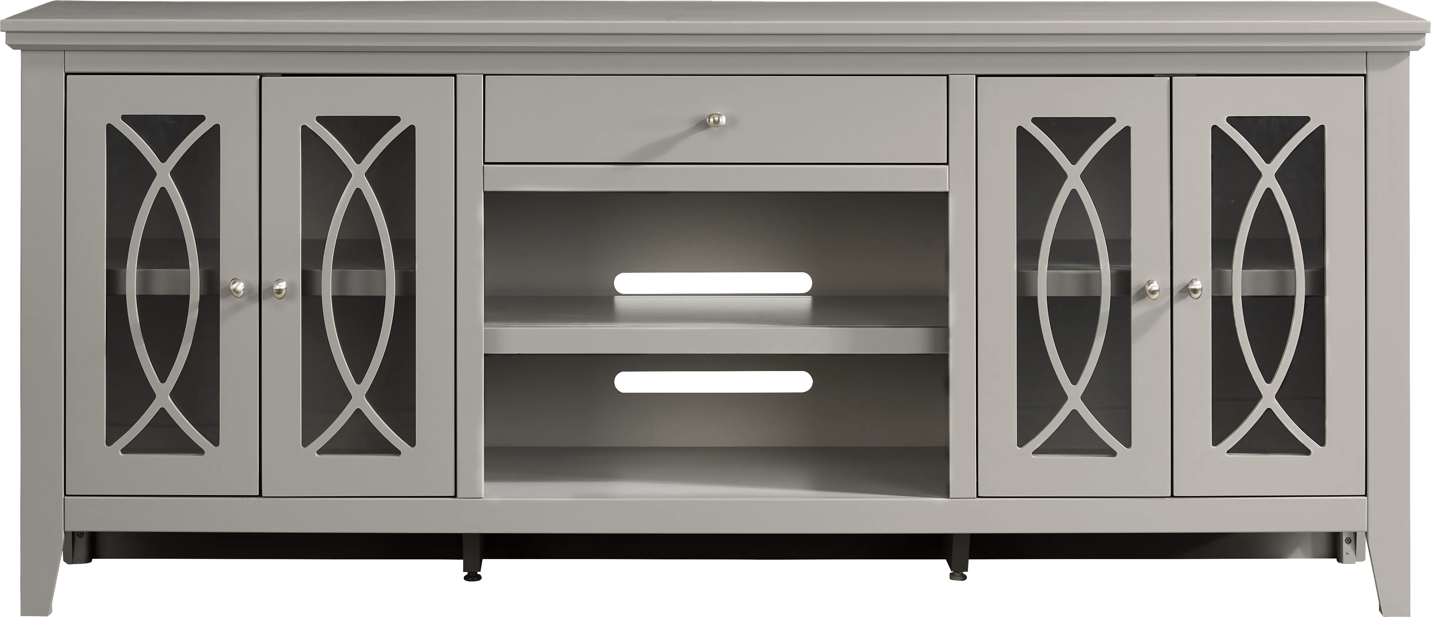 Abbie II Gray 80 in. Console - Thumbnail - Image 1
