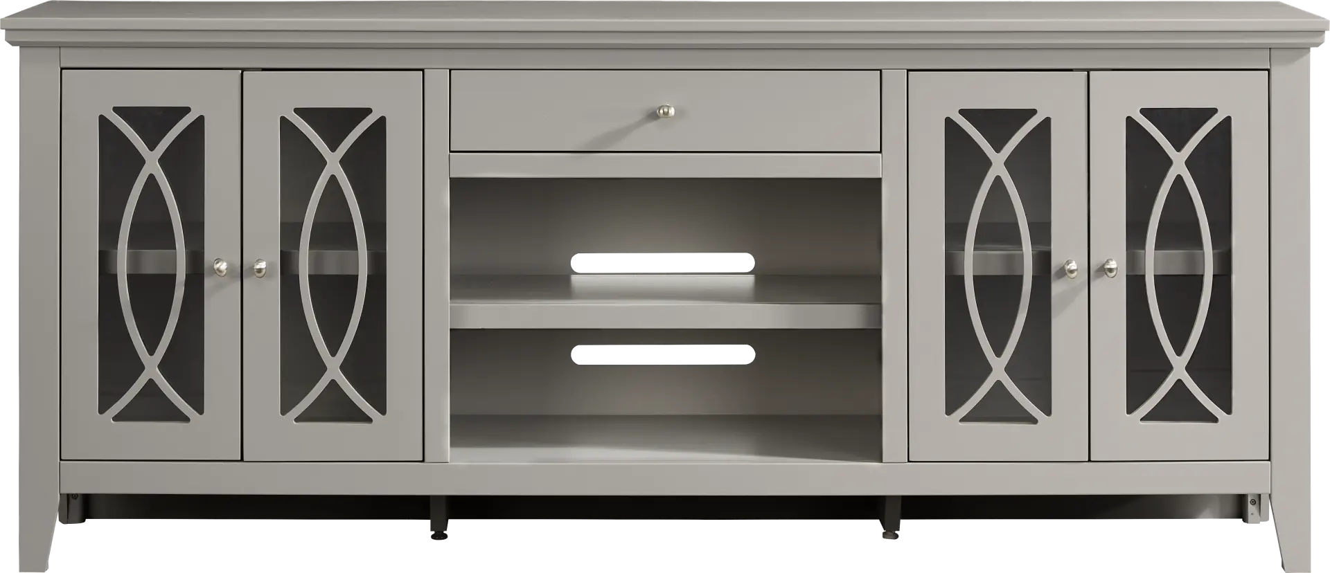 Abbie II Gray 80 in. Console