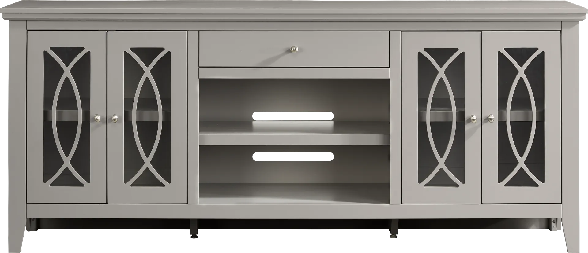 Abbie II Gray 80 in. Console - Image 1