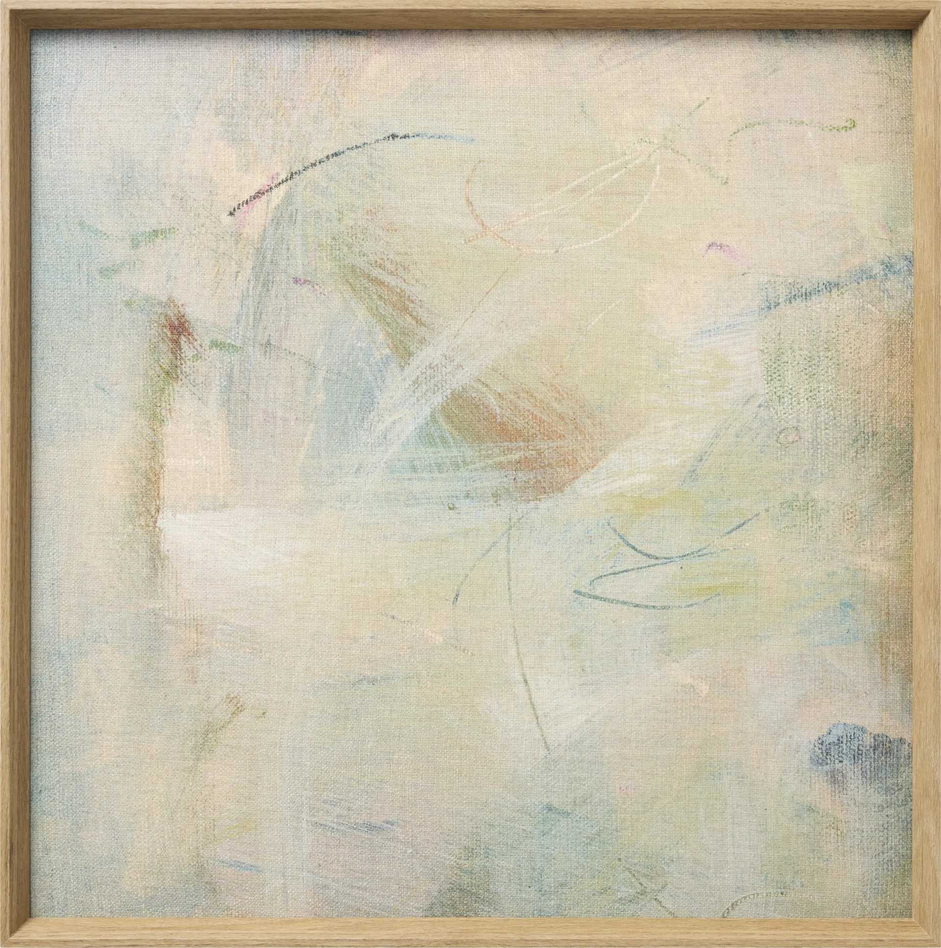 Azia II Light Blue Artwork - Image 1