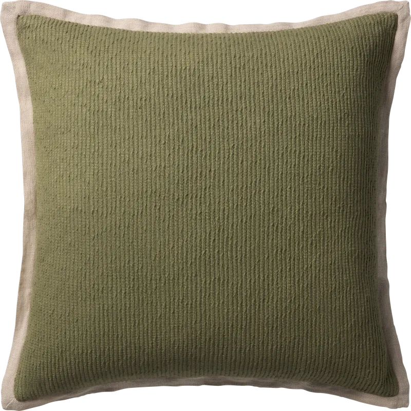 Tulipa Green Accent Pillow
