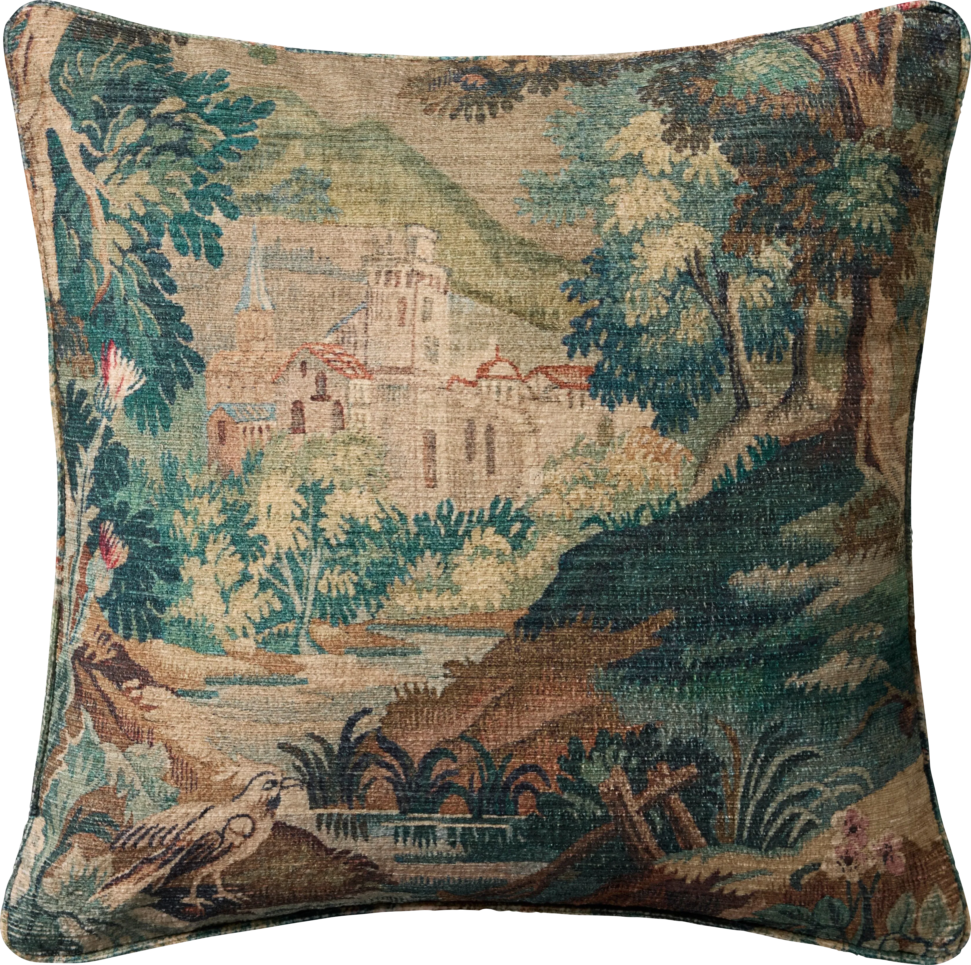 Amana Green Accent Pillow - Thumbnail - Image 1