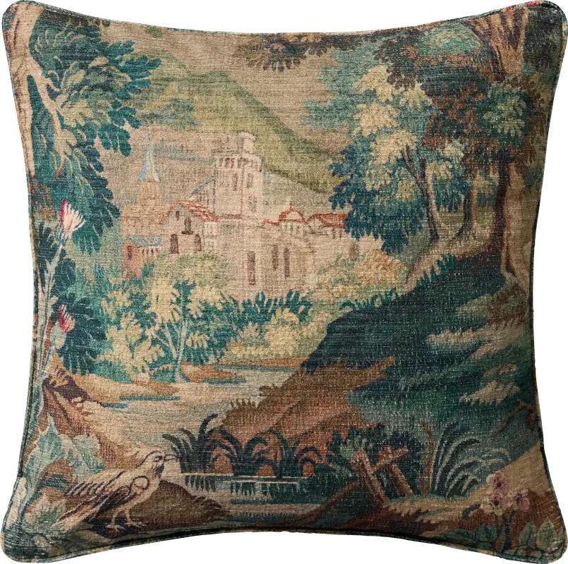 Amana Green Accent Pillow