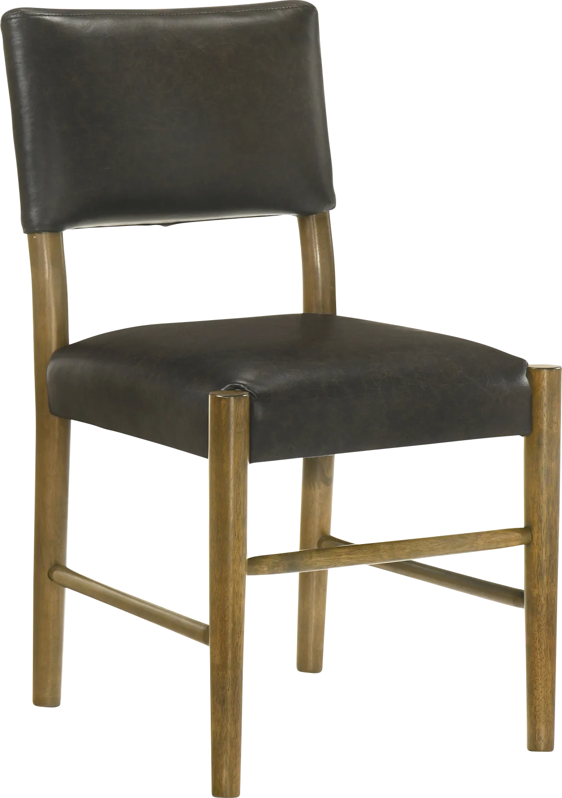 Savaher Black Side Chair, Set of 2 - Thumbnail - Image 1