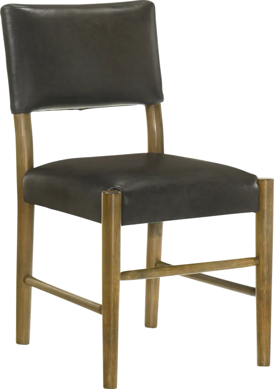 Savaher Black Side Chair, Set of 2