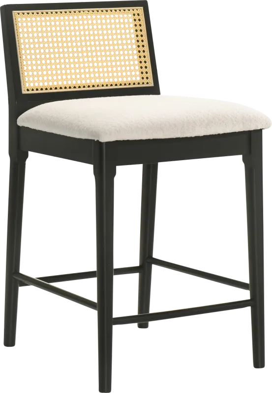 Berryware Black Counter Height Stool