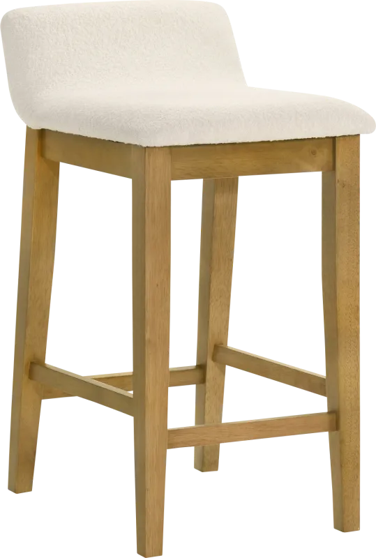 Robinwheels Natural Counter Height Stool