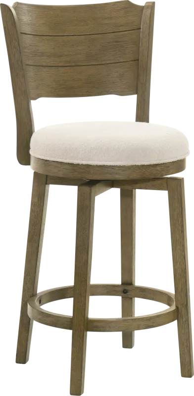 Covencaster Brown Swivel Counter Height Stool