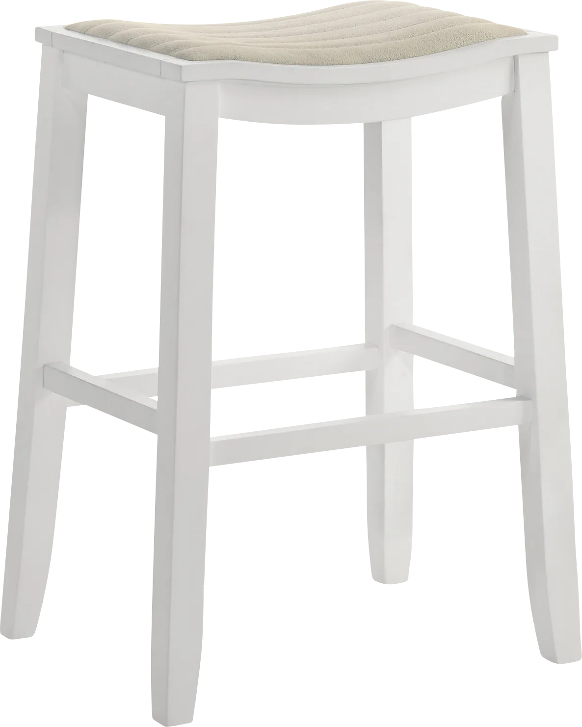 Shellpool White Barstool - Thumbnail - Image 1