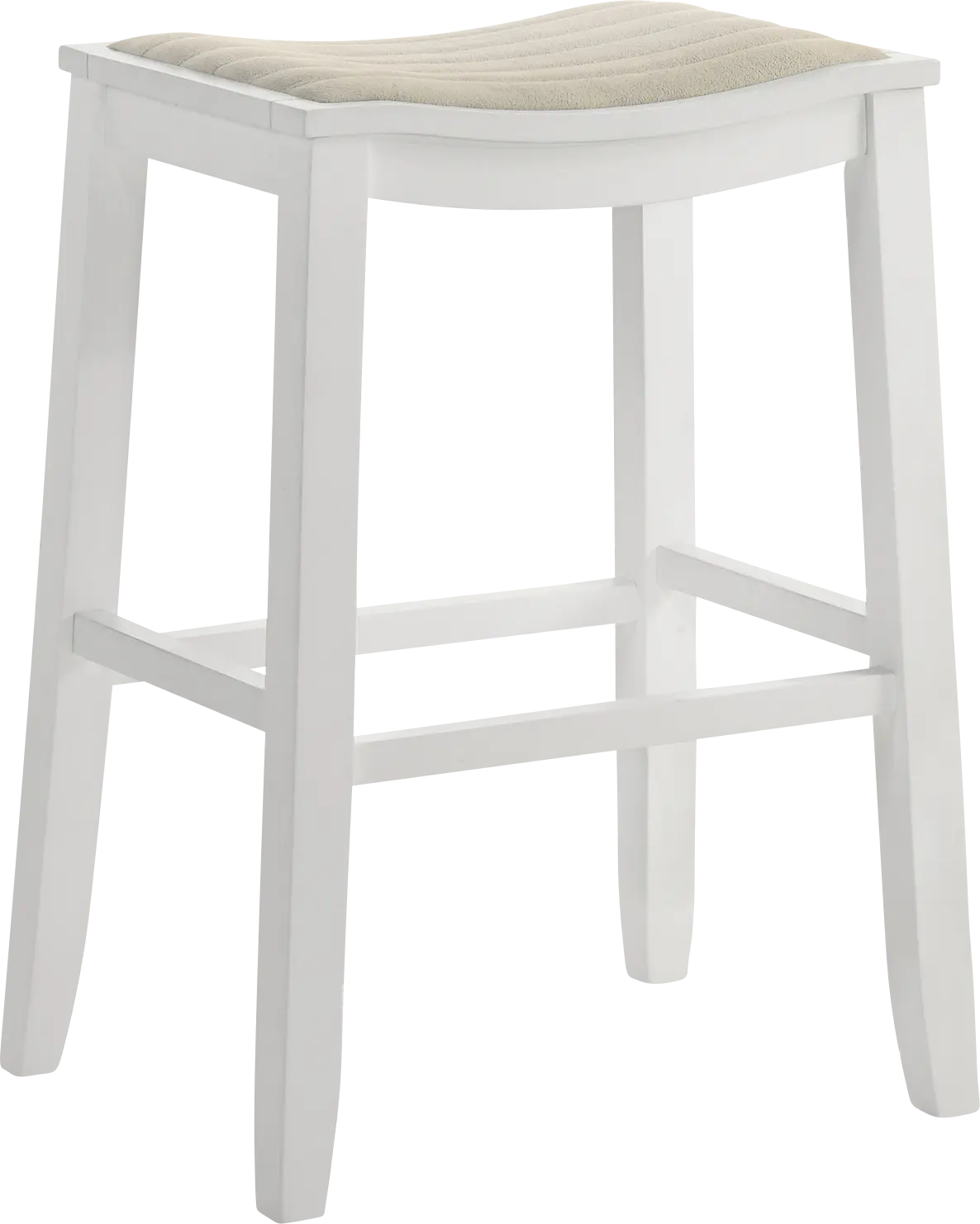 Shellpool White Barstool