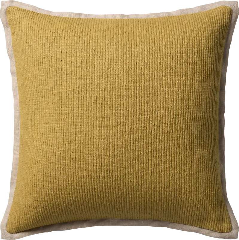 Tulipa Yellow Accent Pillow