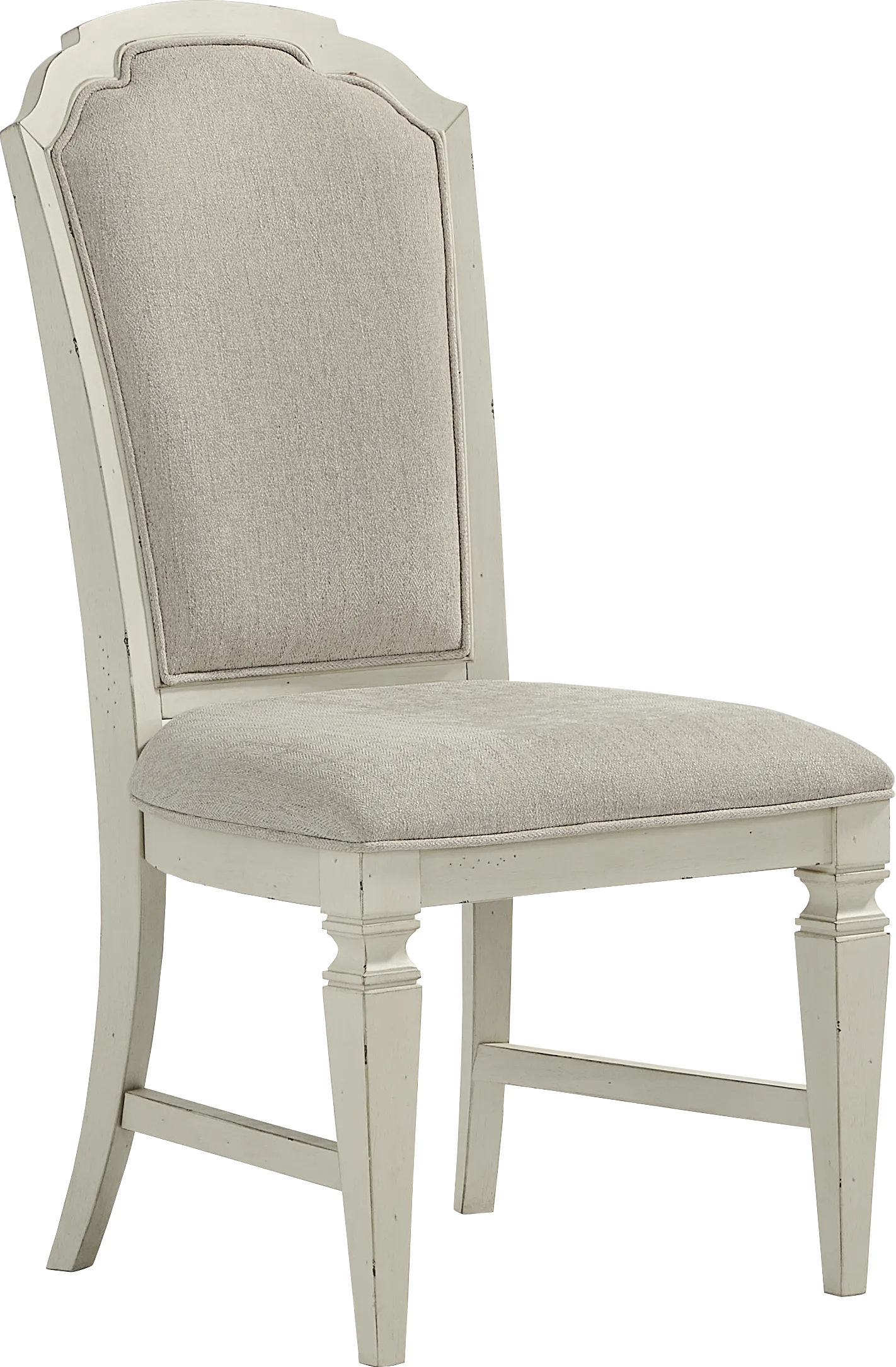 Provence Brown 5 Pc Dining Room with Upholstered Chairs - Image 6