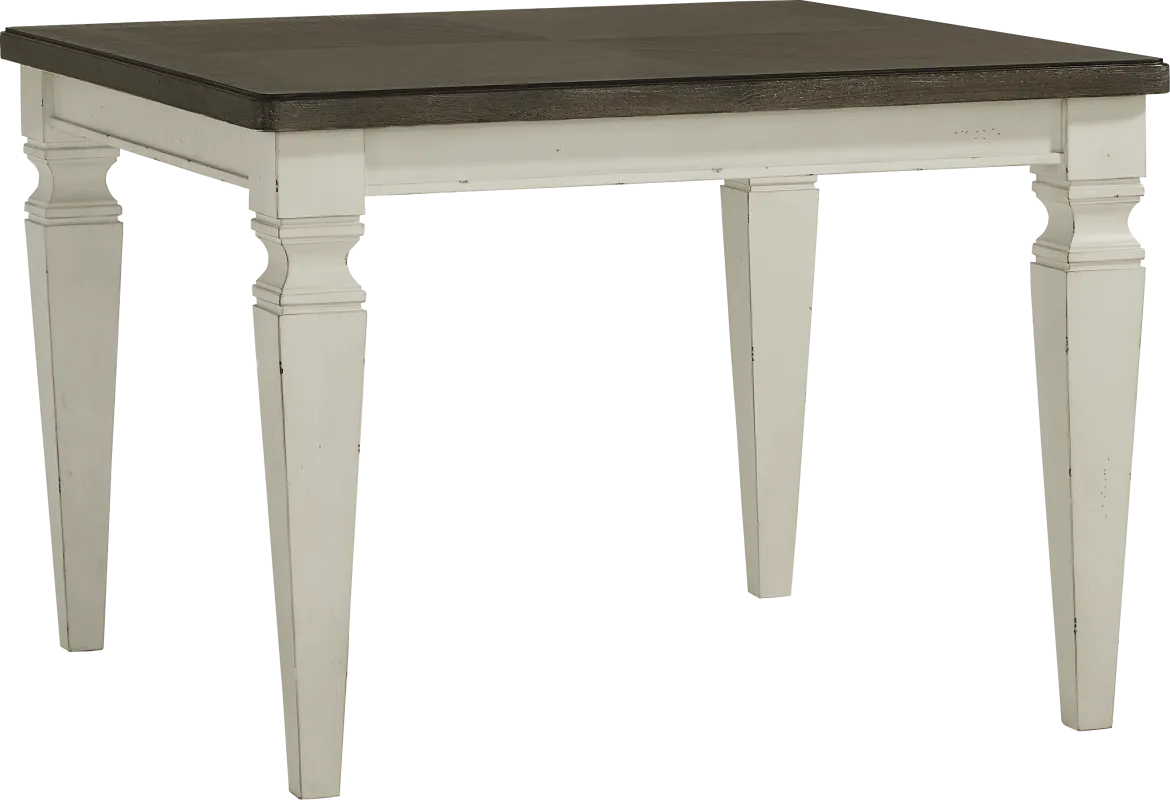 Provence Brown Square Dining Table
