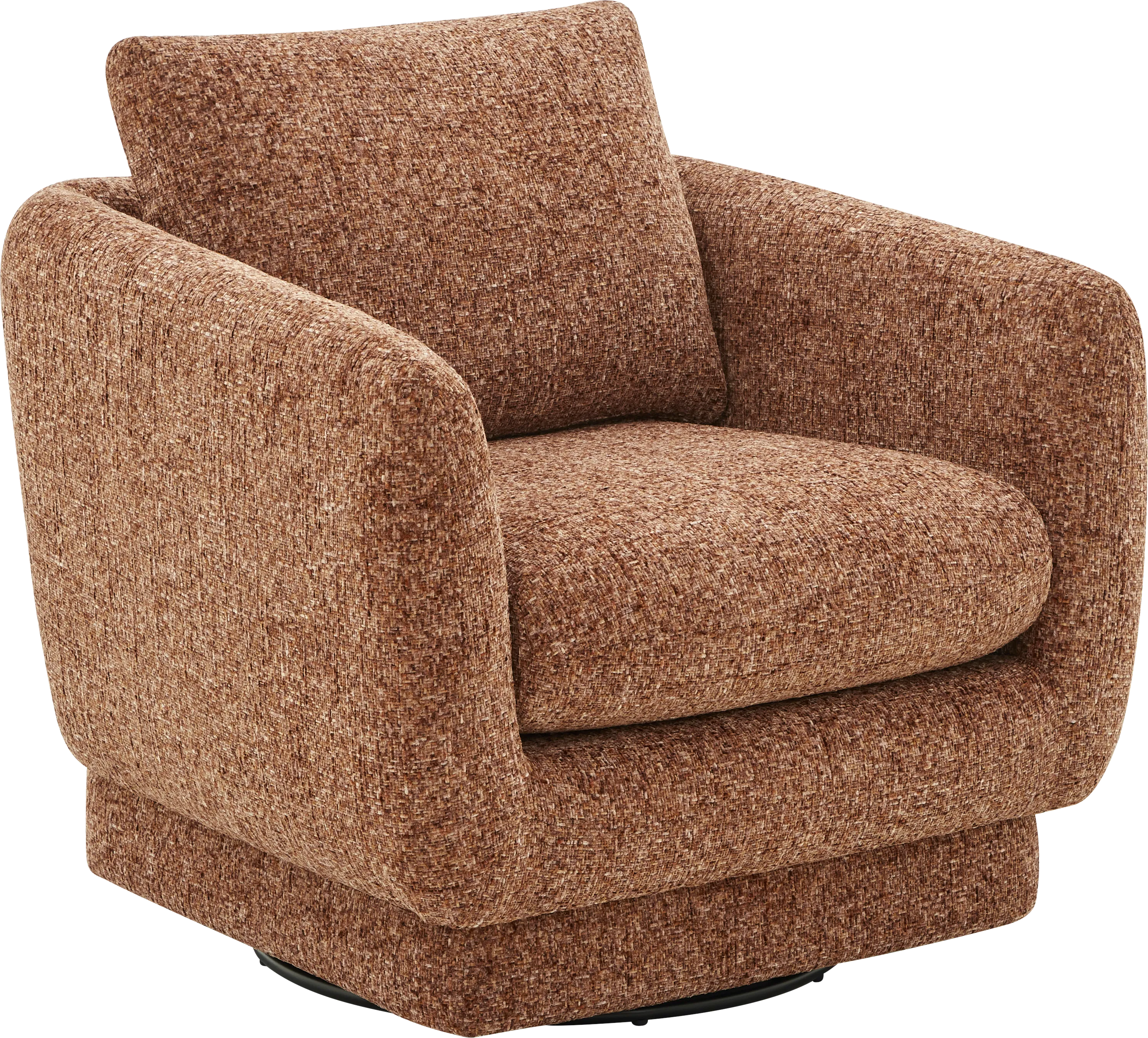 Carmen Orange Swivel Chair - Thumbnail - Image 1