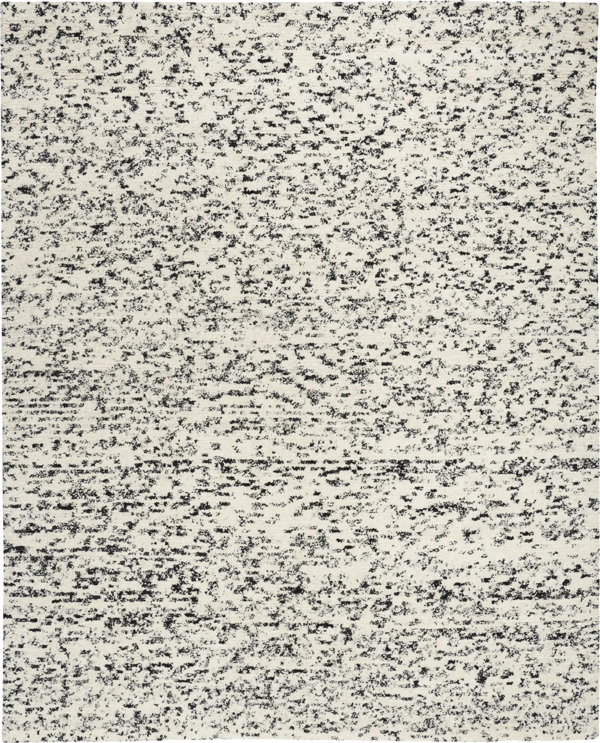Bellport Ivory/Black 7'9 x 9'9 Rug - Image 1