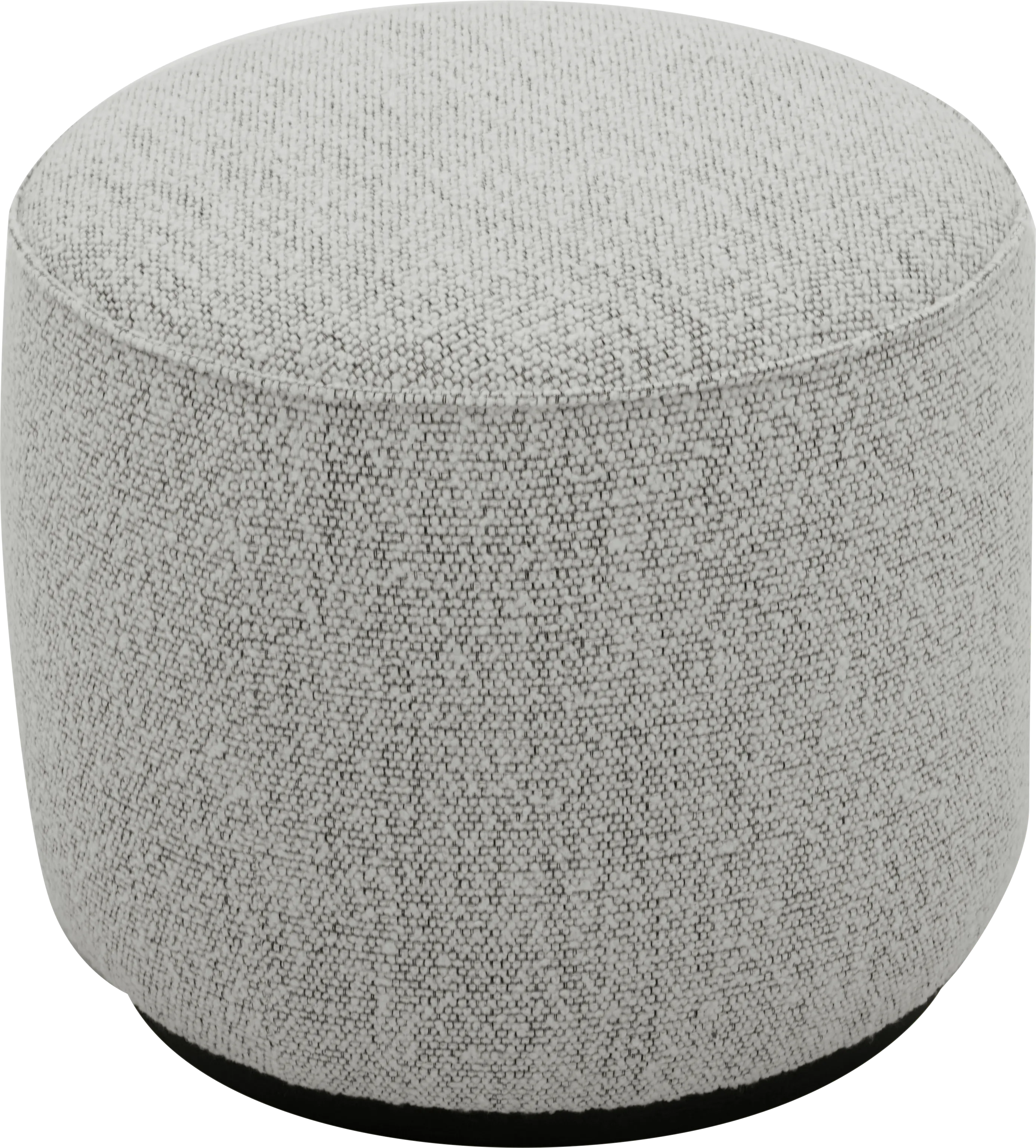 Vallory Gray Ottoman - Thumbnail - Image 1