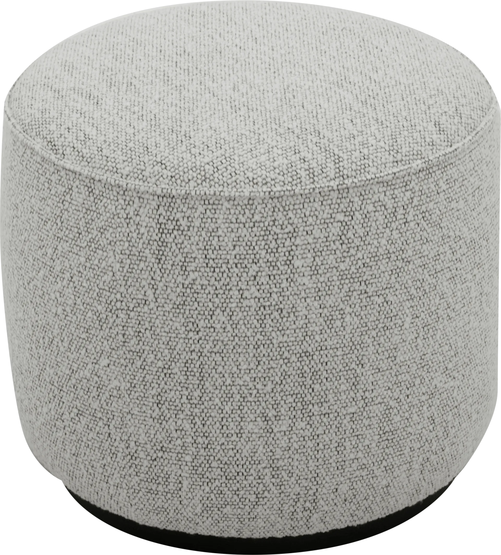 Vallory Gray Ottoman - Image 1