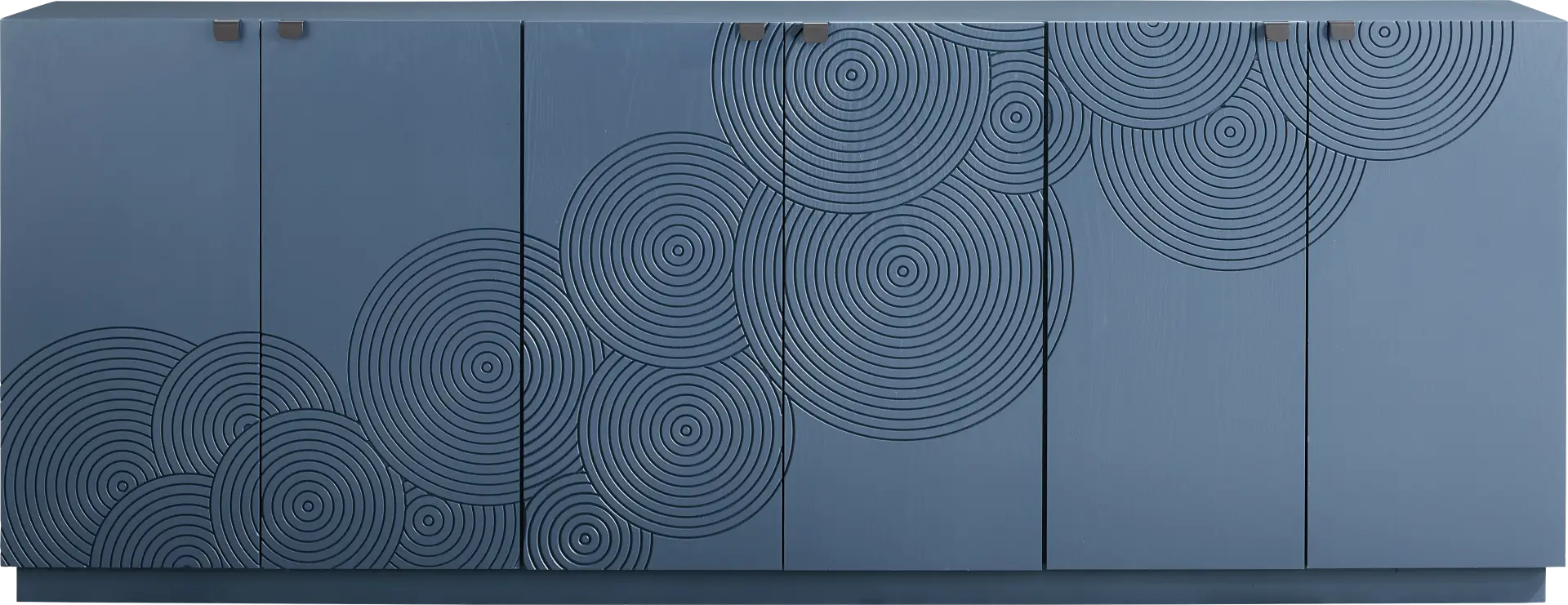 Sylvette Navy 90 in. Credenza