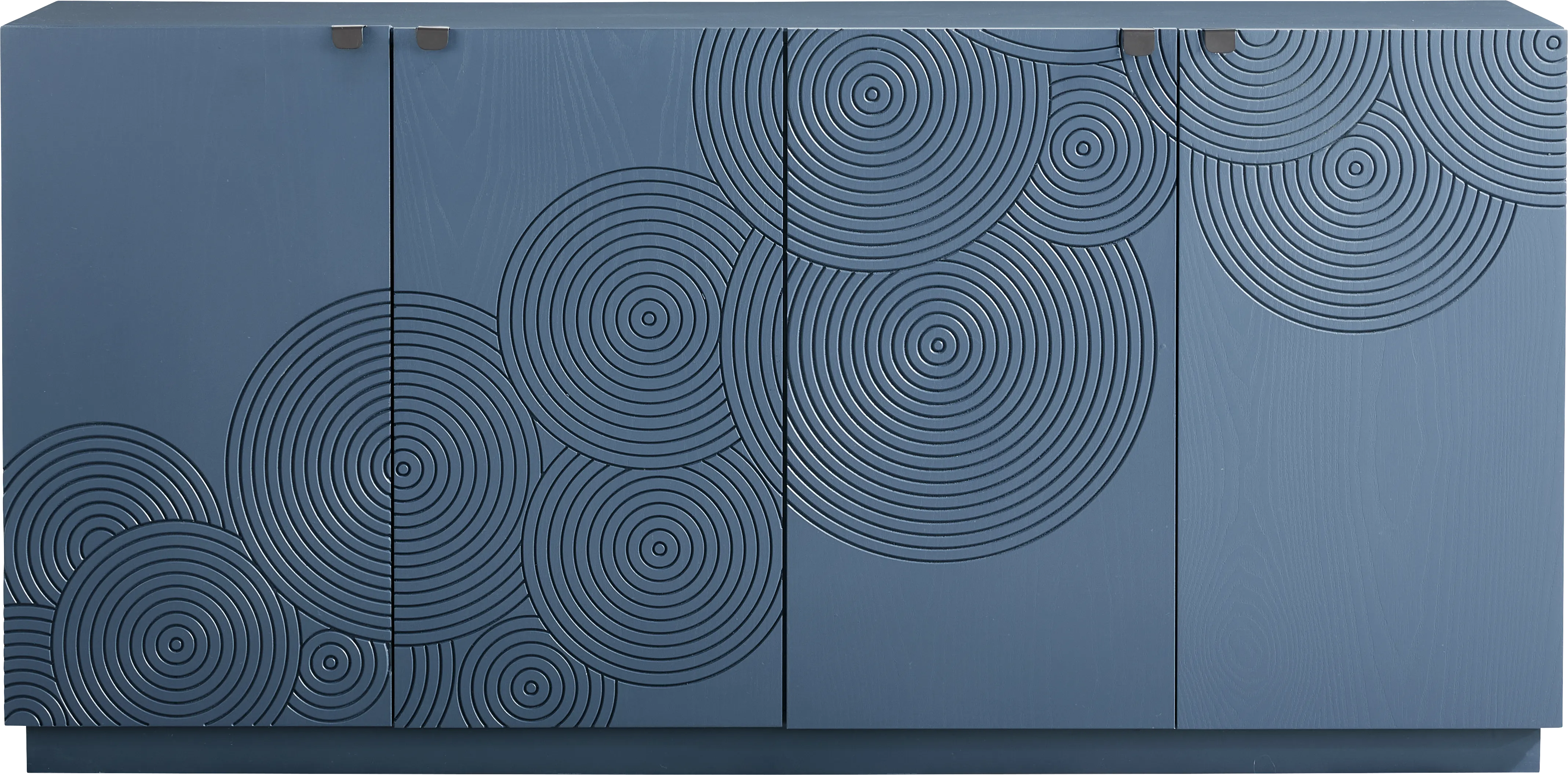 Sylvette Navy 70 in. Credenza - Thumbnail - Image 1