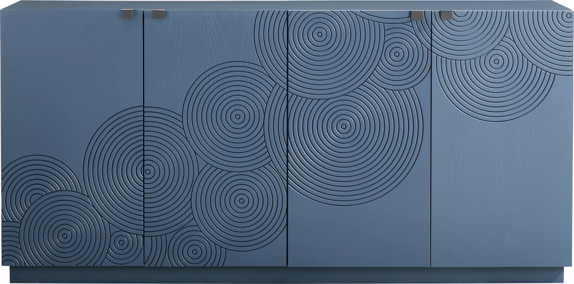 Sylvette Navy 70 in. Credenza - Image 1