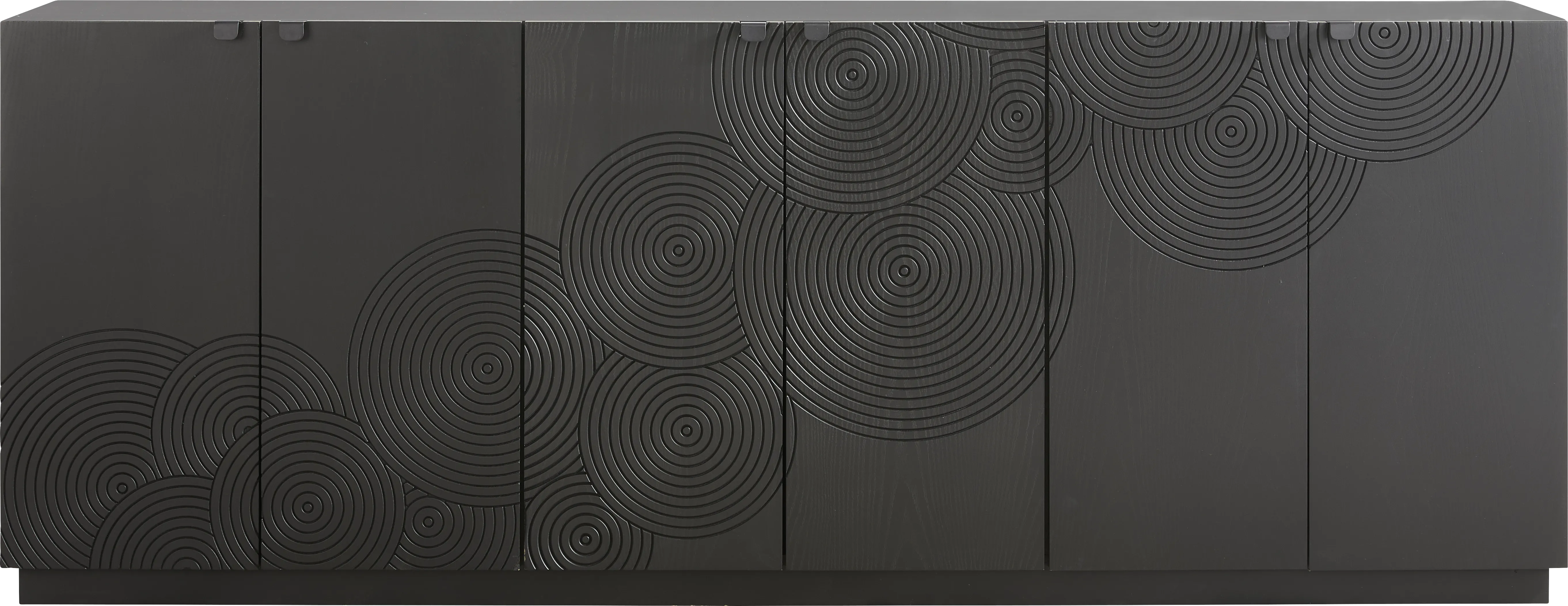 Sylvette Black 90 in. Credenza - Thumbnail - Image 1