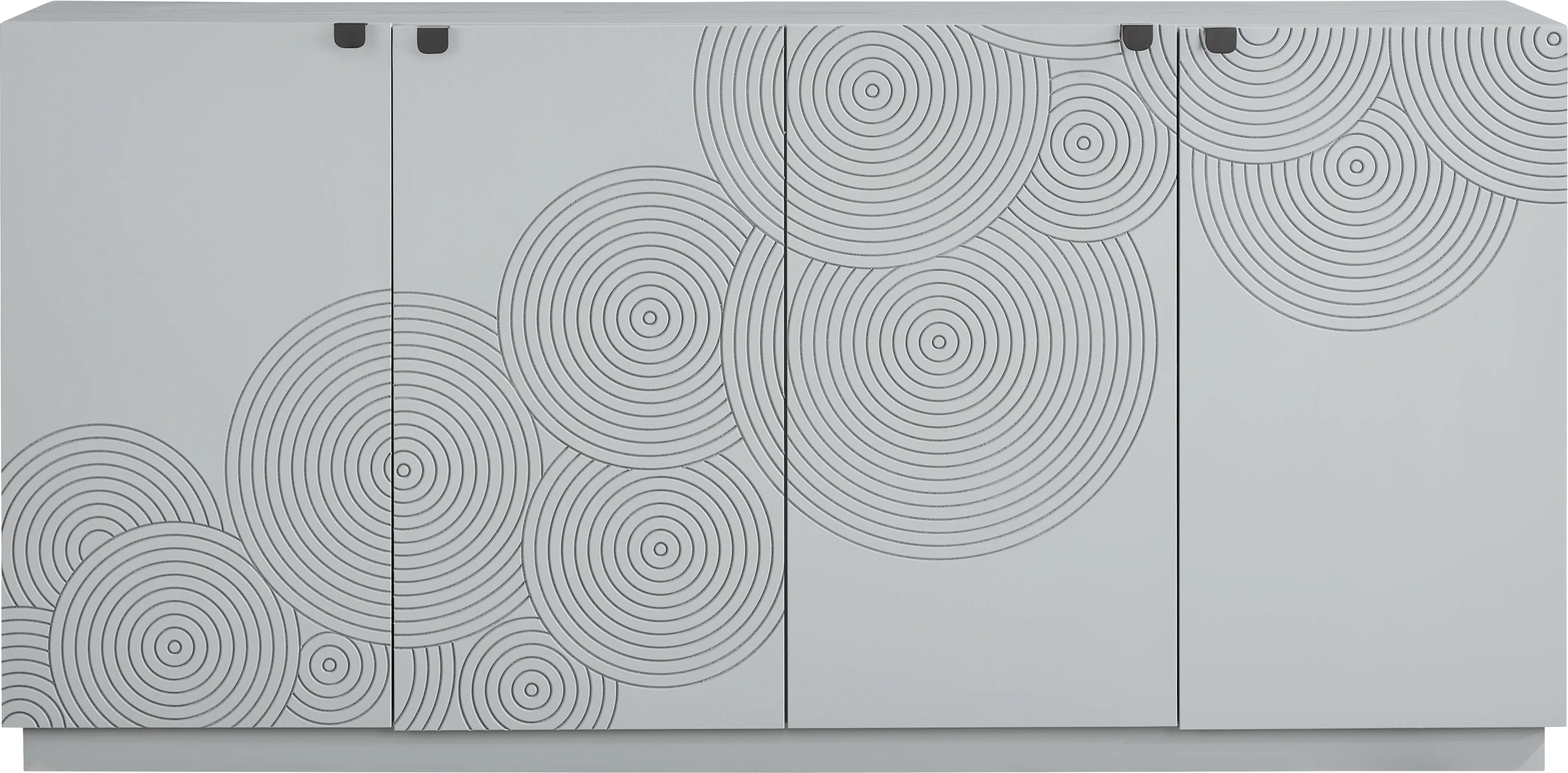 Sylvette Gray 70 in. Credenza - Thumbnail - Image 1