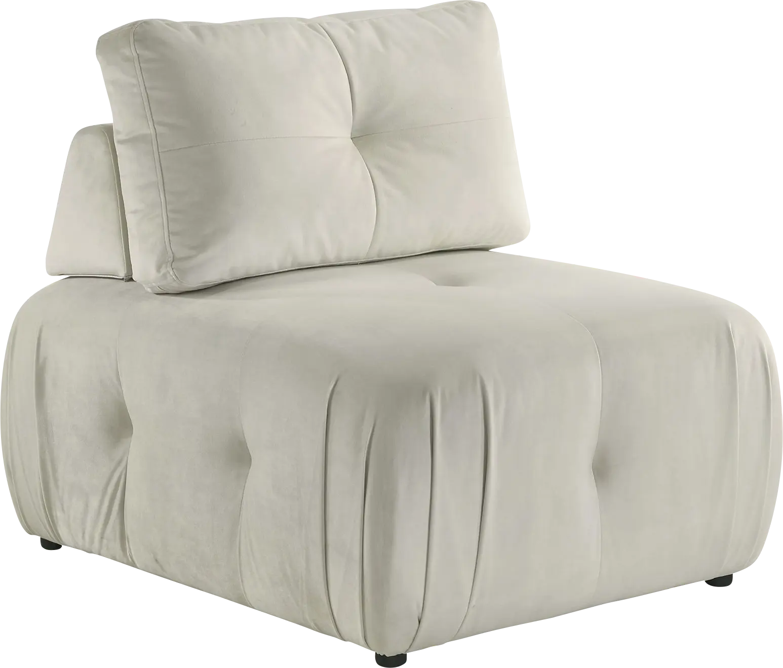 Menna Cream Accent Chair