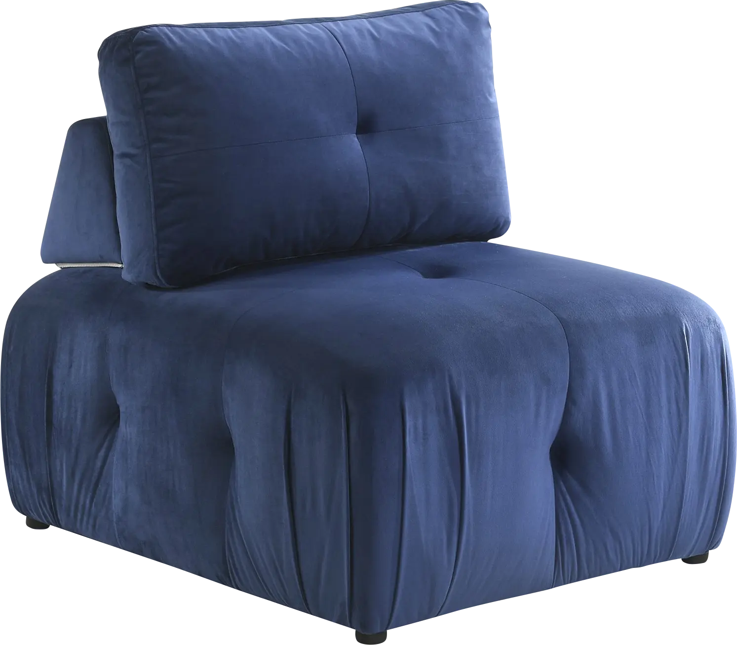 Menna Blue Accent Chair