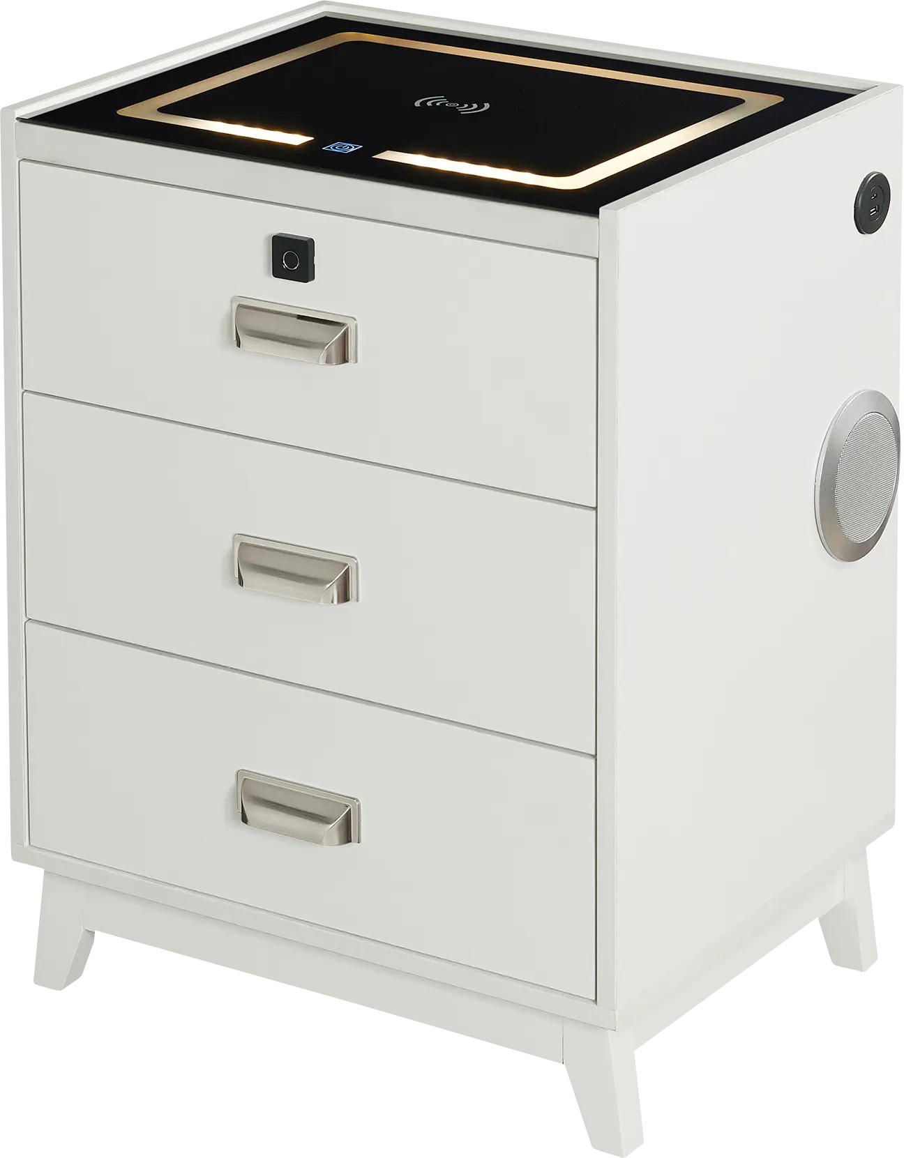 Narcis White Nightstand
