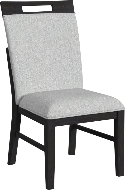 Varos Gray Side Chair, Set of 2
