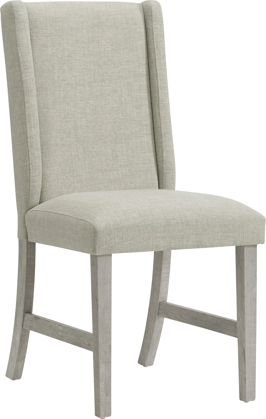 Saro White Side Chair, Set of 2