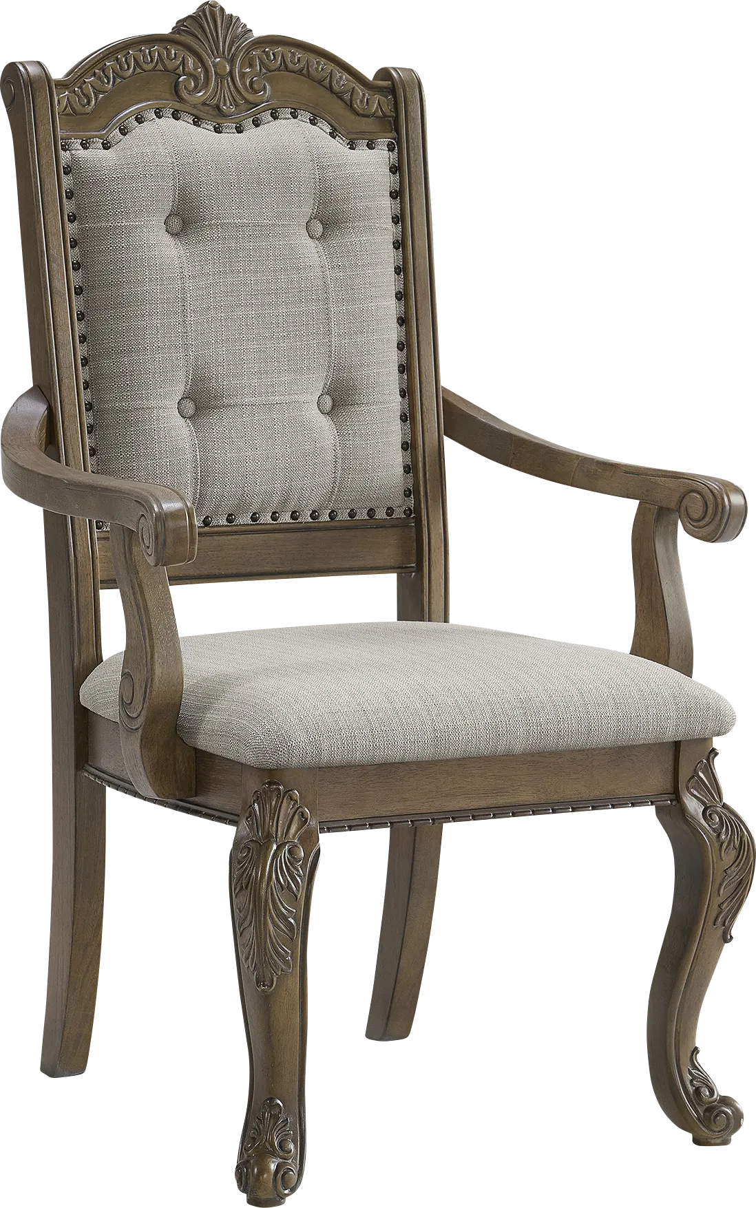 Germa Brown Side Chair, Set of 2 - Image 1