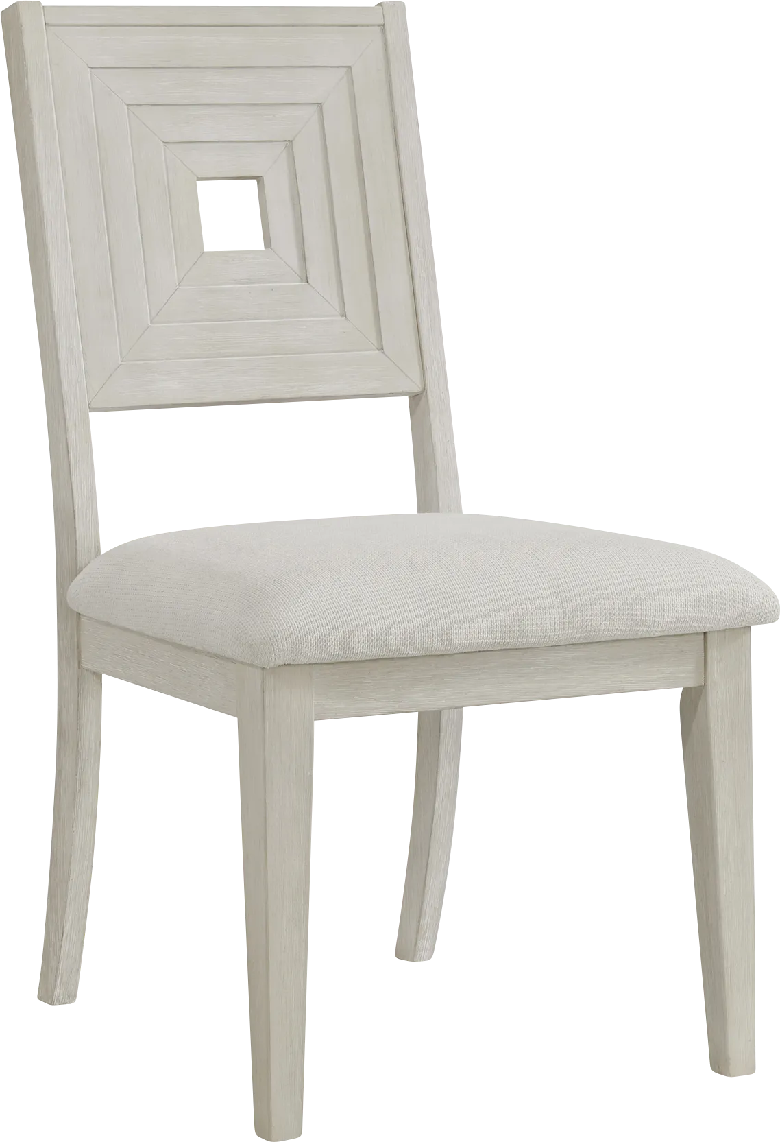Misak White Side Chair - Image 1