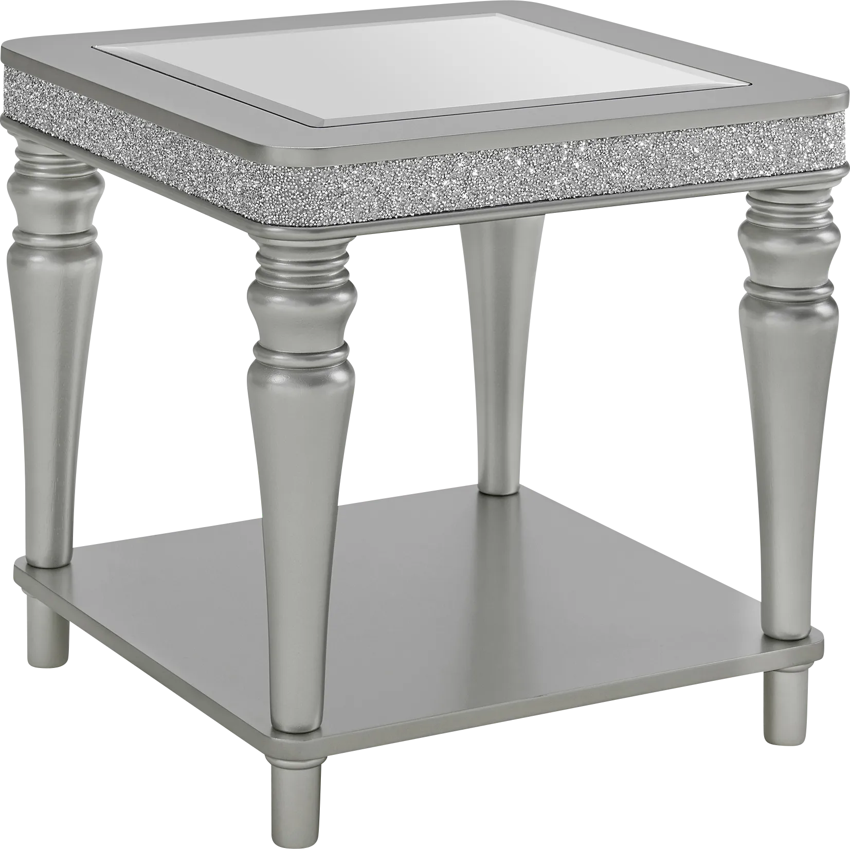 Erato Silver End Table - Thumbnail - Image 1