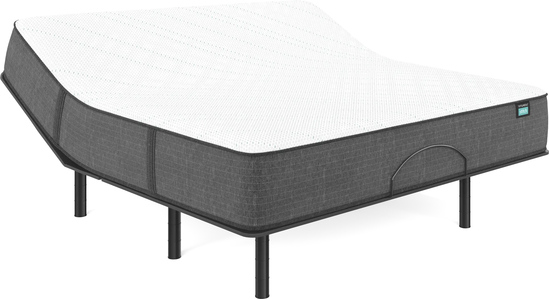 Tuft & Needle TN3.1 King Mattress Set with Head Up Only Base