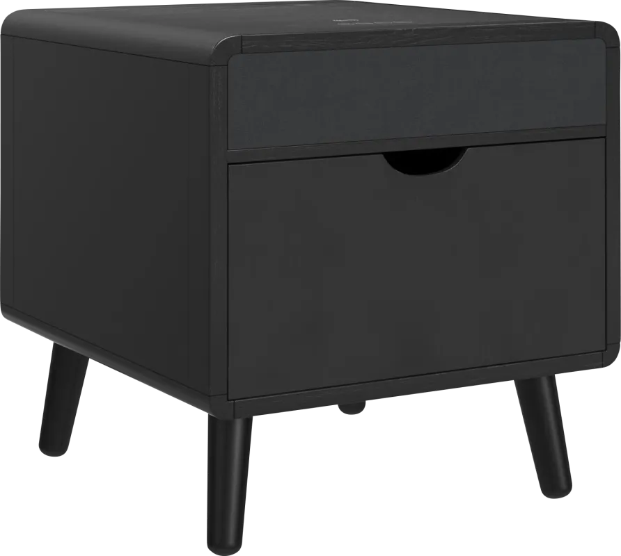 Azaria Black End Table