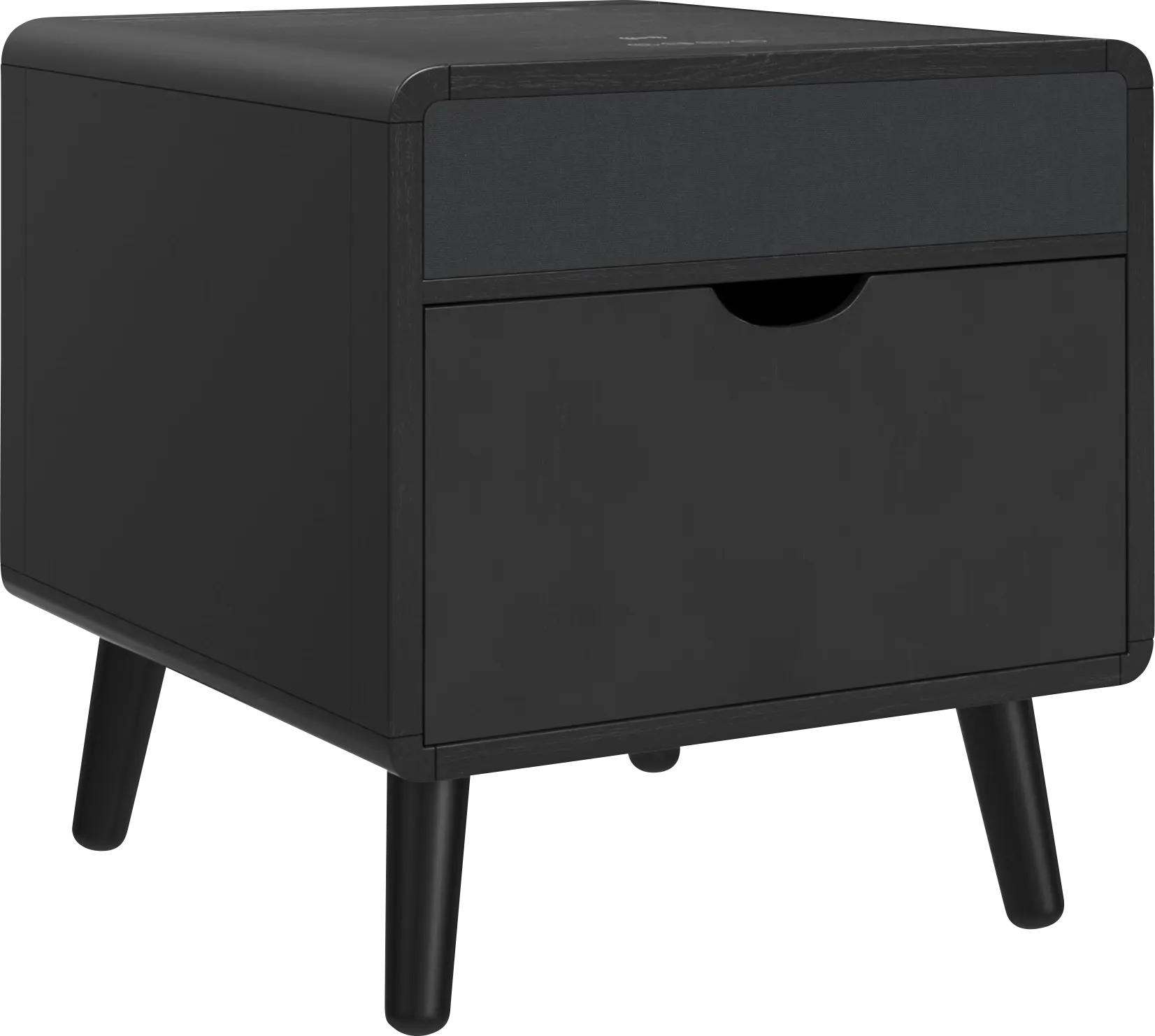 Azaria Black End Table