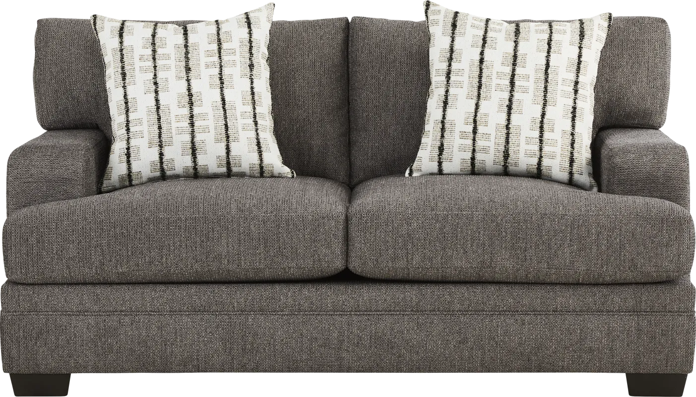Conover Street Gray Loveseat