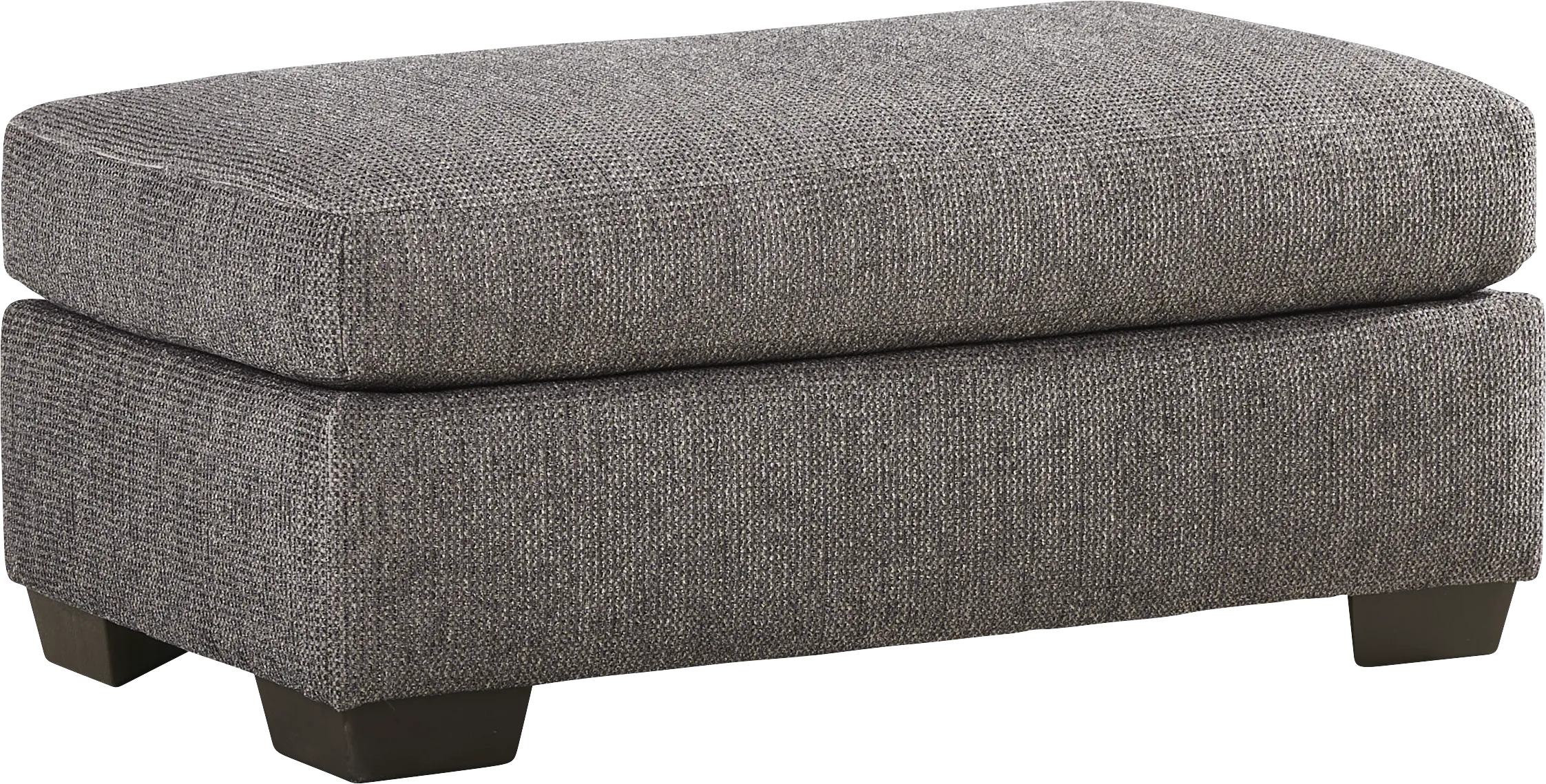 Conover Street Gray Ottoman - Thumbnail - Image 1
