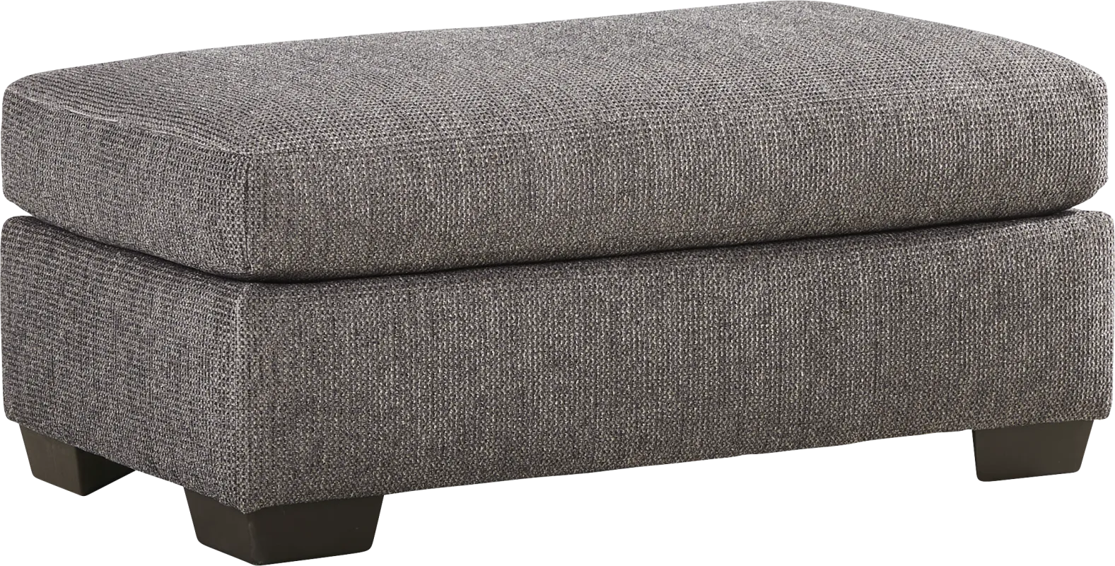 Conover Street Gray Ottoman